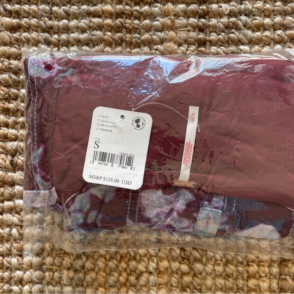 NEW Free People Sully Dress In Raisin Combo - Picture 8 of 13